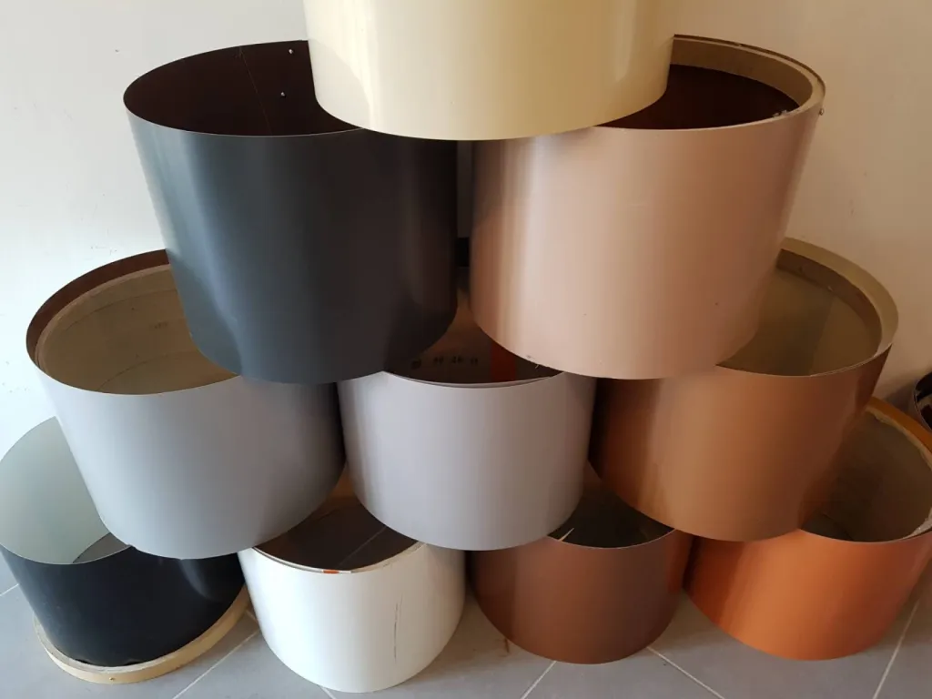 Nuancier de couleurs classiques.