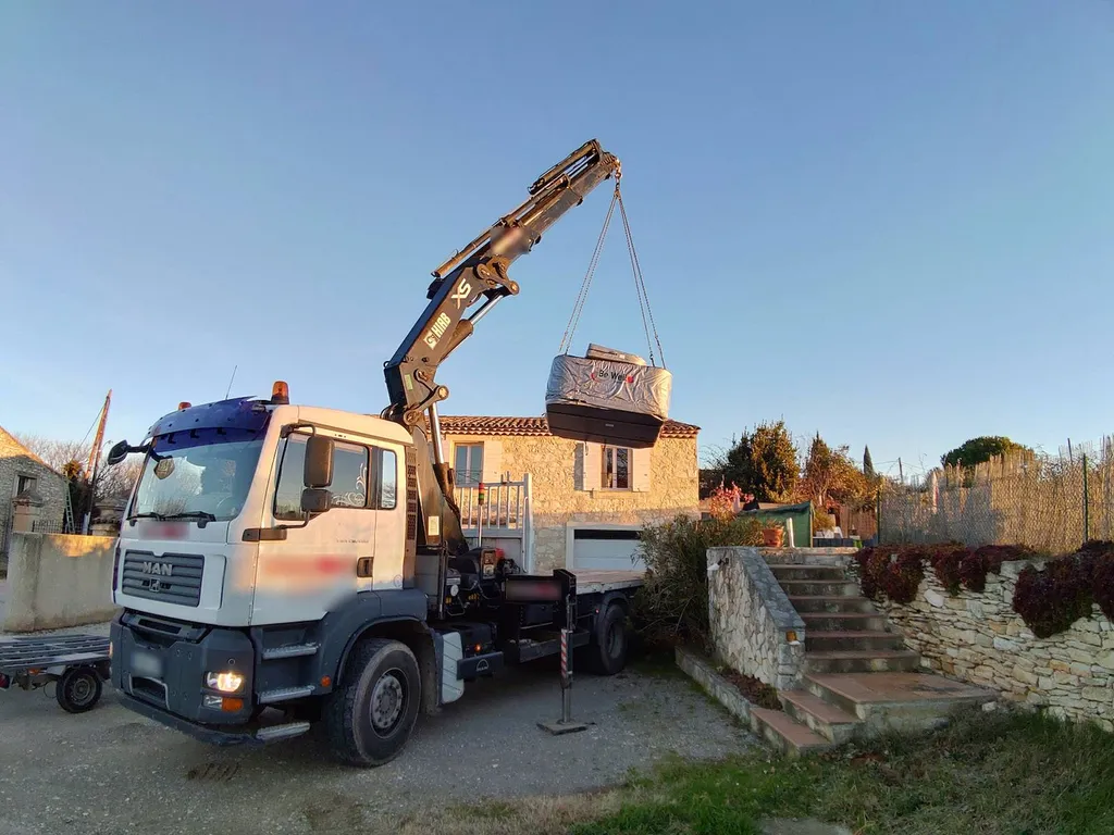 Levage spa jacuzzi bouches du rhone