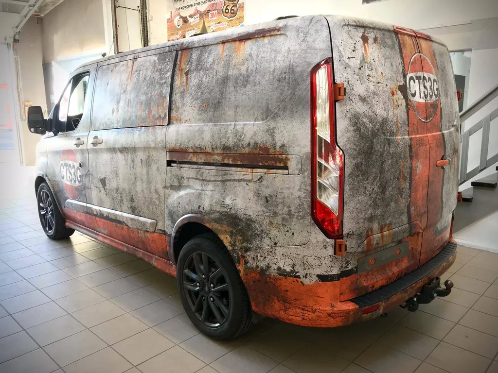 Ford Transit covering 