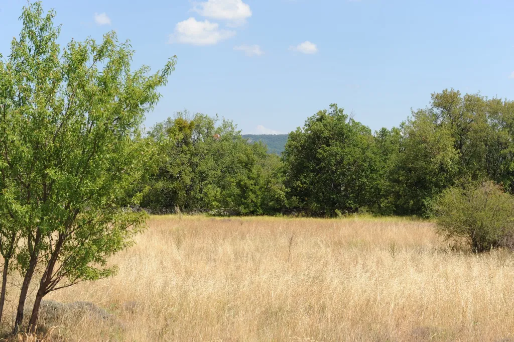 En vente dans les Monts du Vaucluse,  ferme provençale restaurée sur 35 hectares  