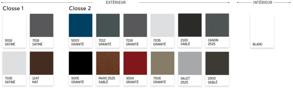 Fenêtre en PVC et aluminium gamme Coloriance de la marque Bouvet