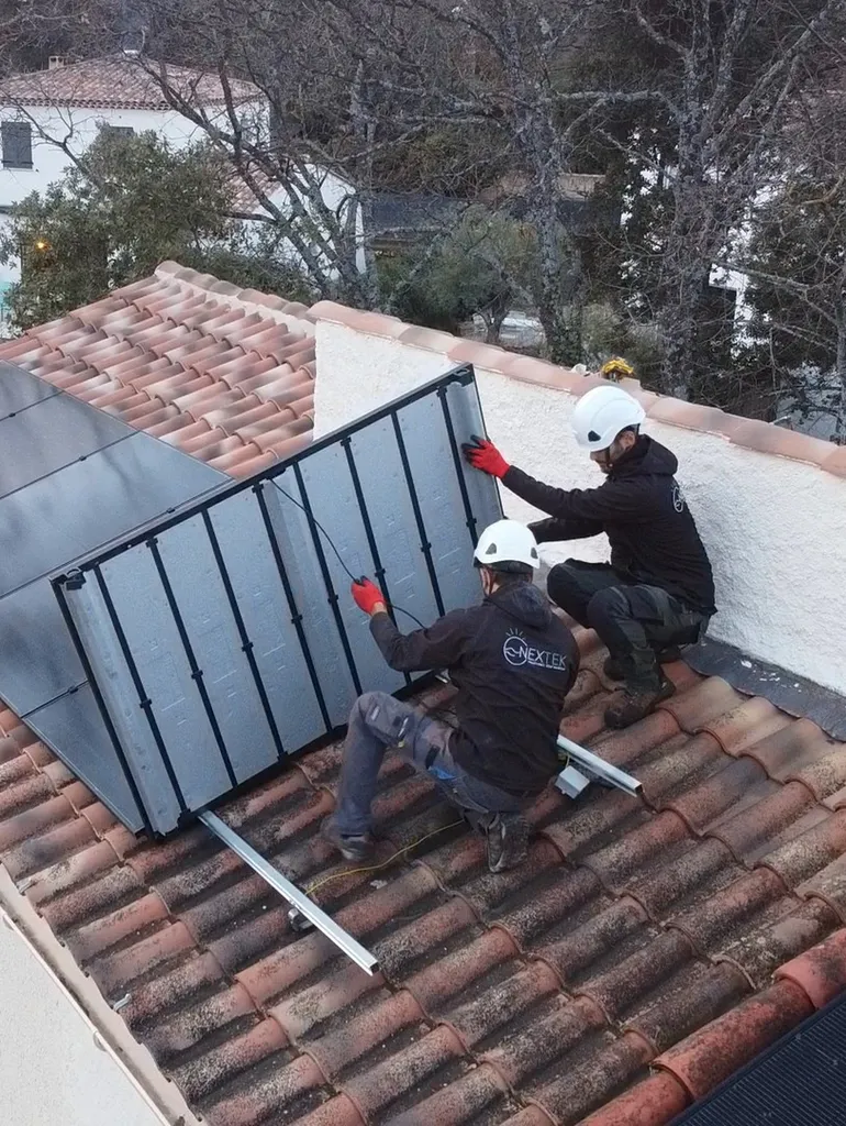 Panneaux solaires à Nans-Les-Pins