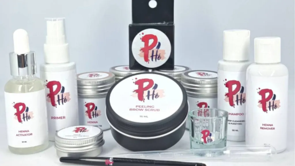 Kit complet coloration des sourcils au henné inclus