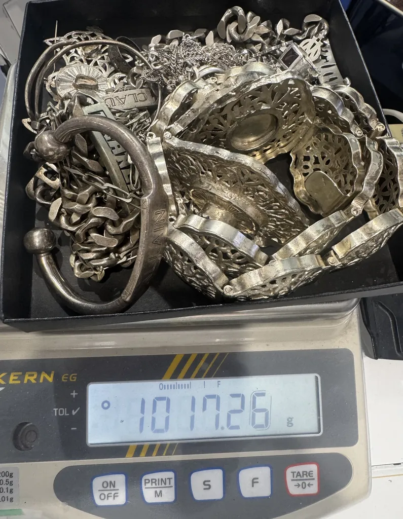 Rachat de bijoux en argent 925/1000