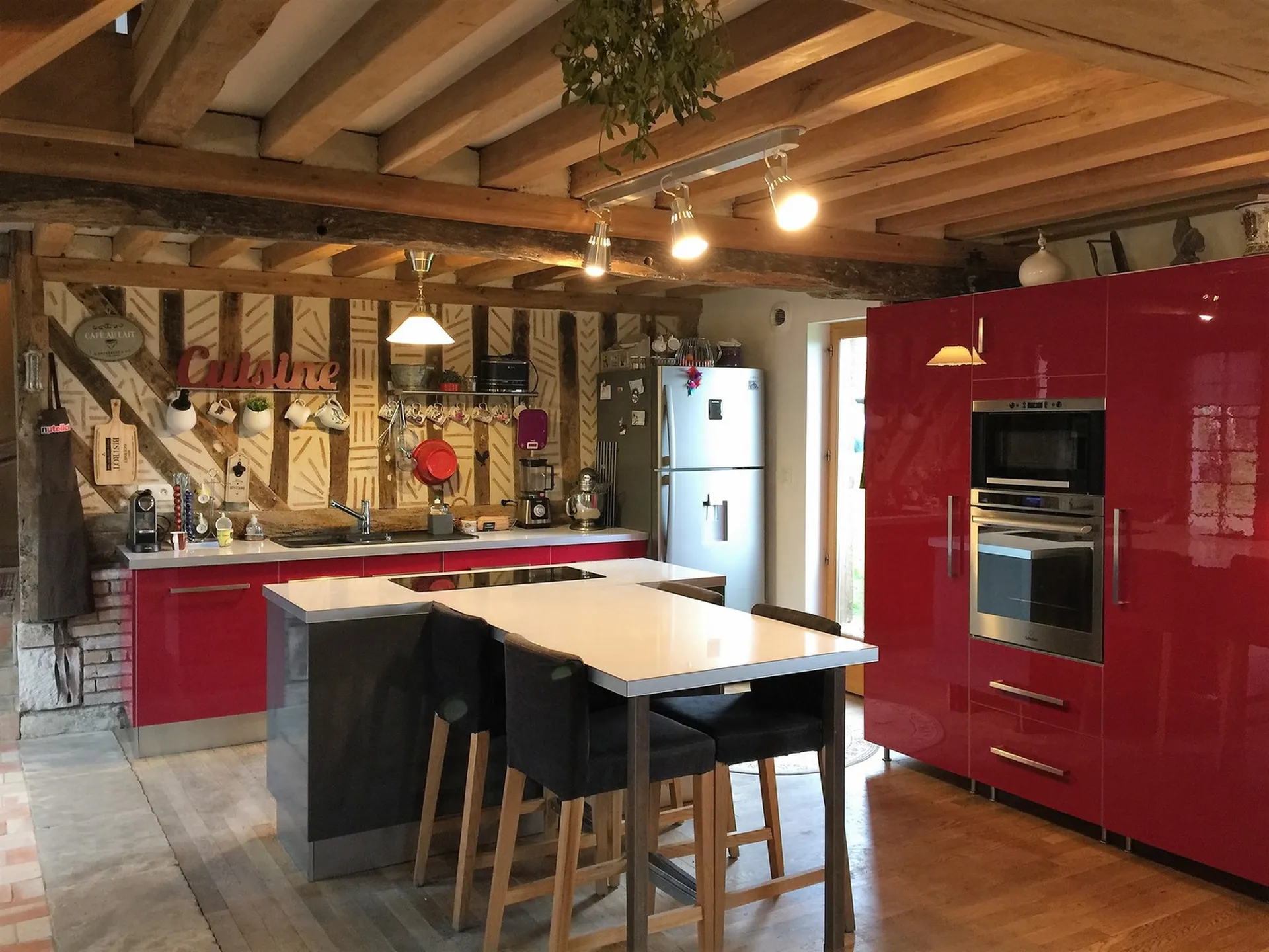 ENSEMBLE DE 3 MAISONS NORMANDES Région Livarot Pays d'Auge, Calvados 14