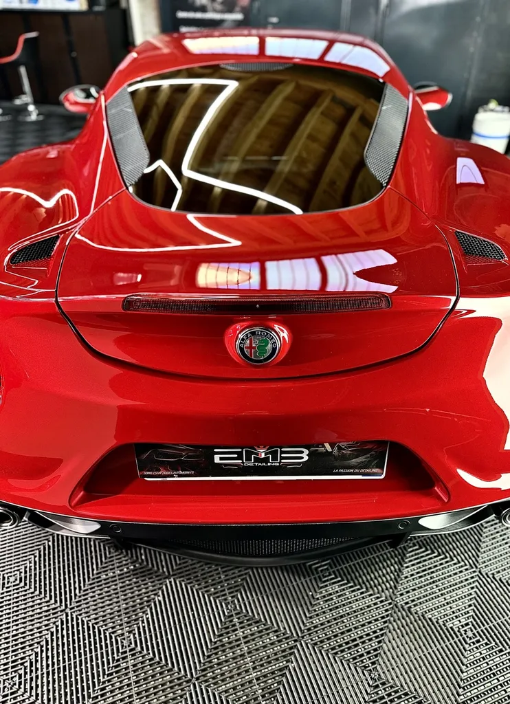 Film de protection carrosserie PPF Lyon DETAILING ouest lyonnais Alfa Roméo 4C