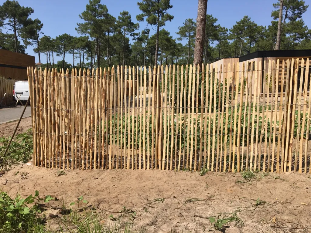 Clôture avec des barrières Girondine à Arcachon
