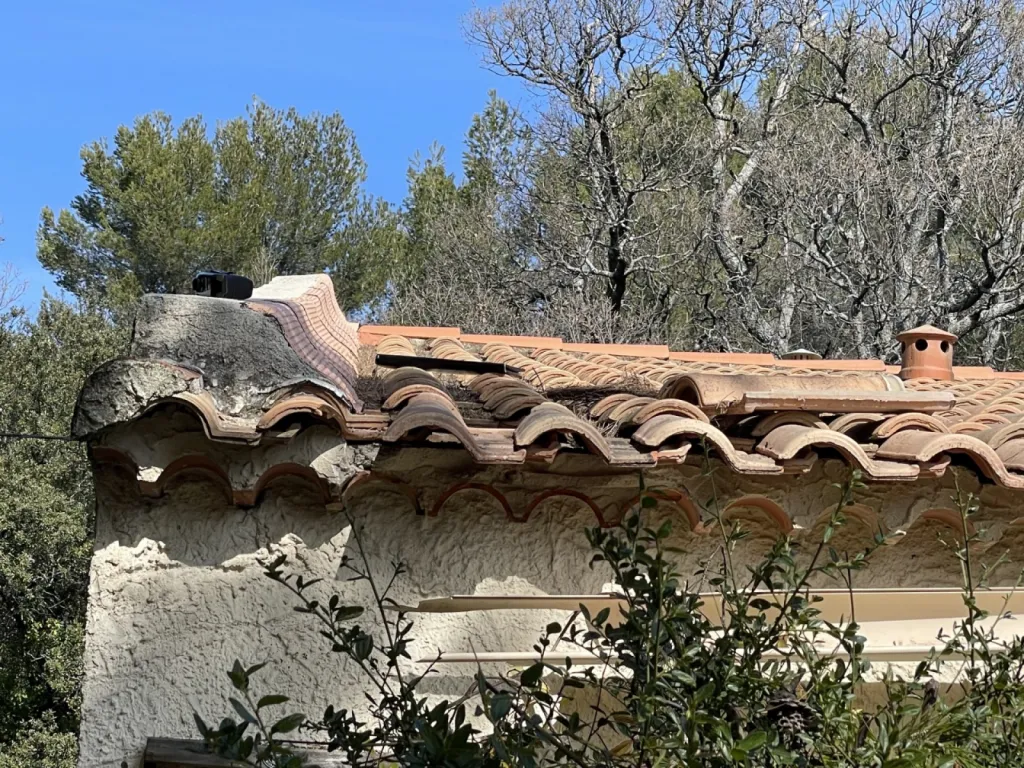 Rénovation de toiture d’une maison sur Martigues 