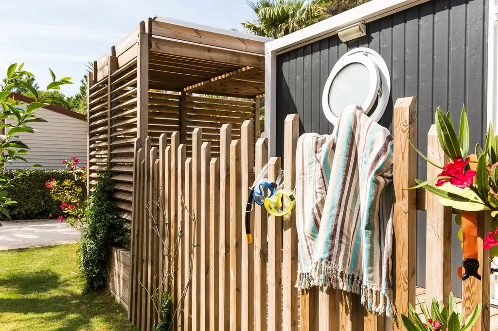 Location de mobil home 3 chambres pour 6 personnes à Valras-Plage