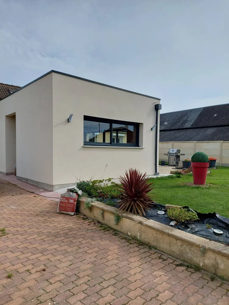 Devis pour l'extension d'une maison de plain-pied pour la création d'une cuisine secteur Goderville 76