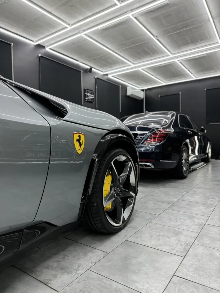 Ferrari Purosangue - Traitement céramique - Nice 06 par Riviera Detailing 