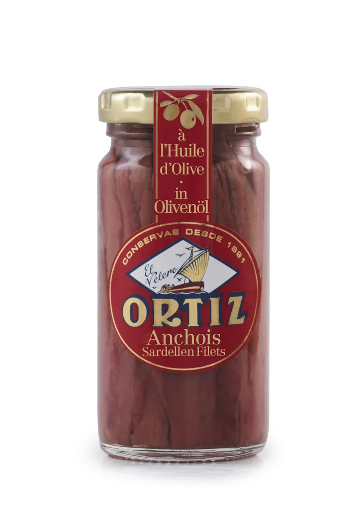 ♥O55 - Anchois, bocal de 95g 