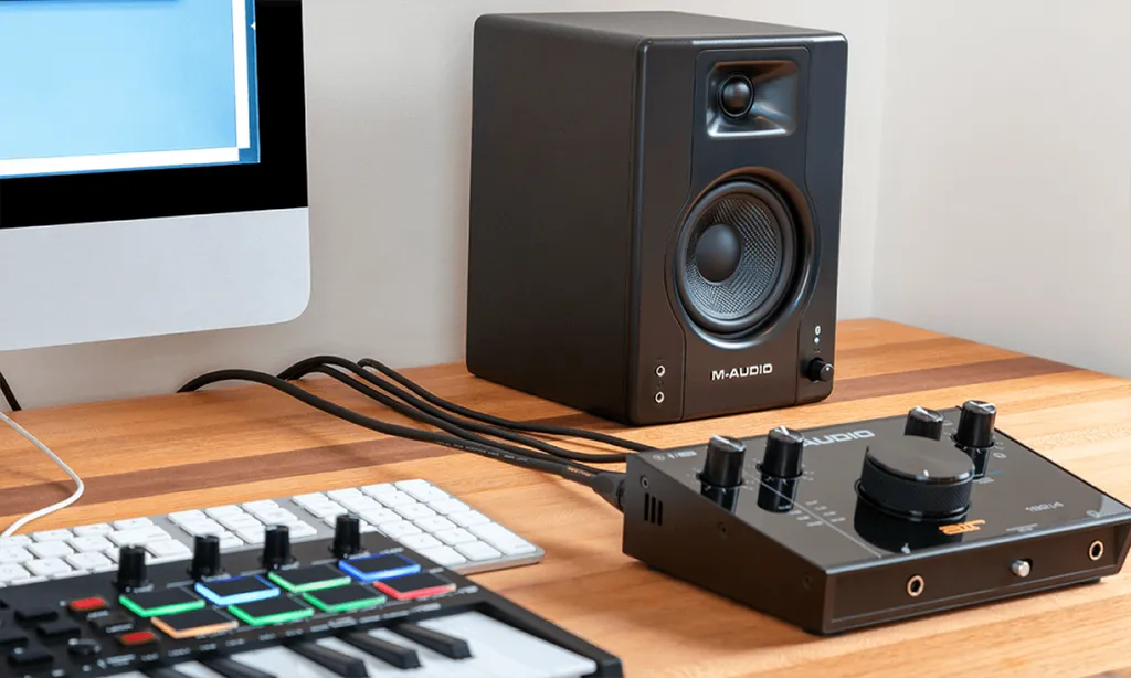 M-Audio BX3BT (la paire) - Paire d'enceintes de monitoring active en bluetooth