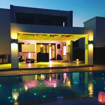 organisation de mariage dans une villa grecque