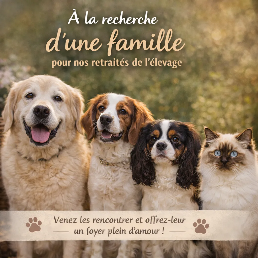 Après une vie à nos côtés, ils méritent une famille