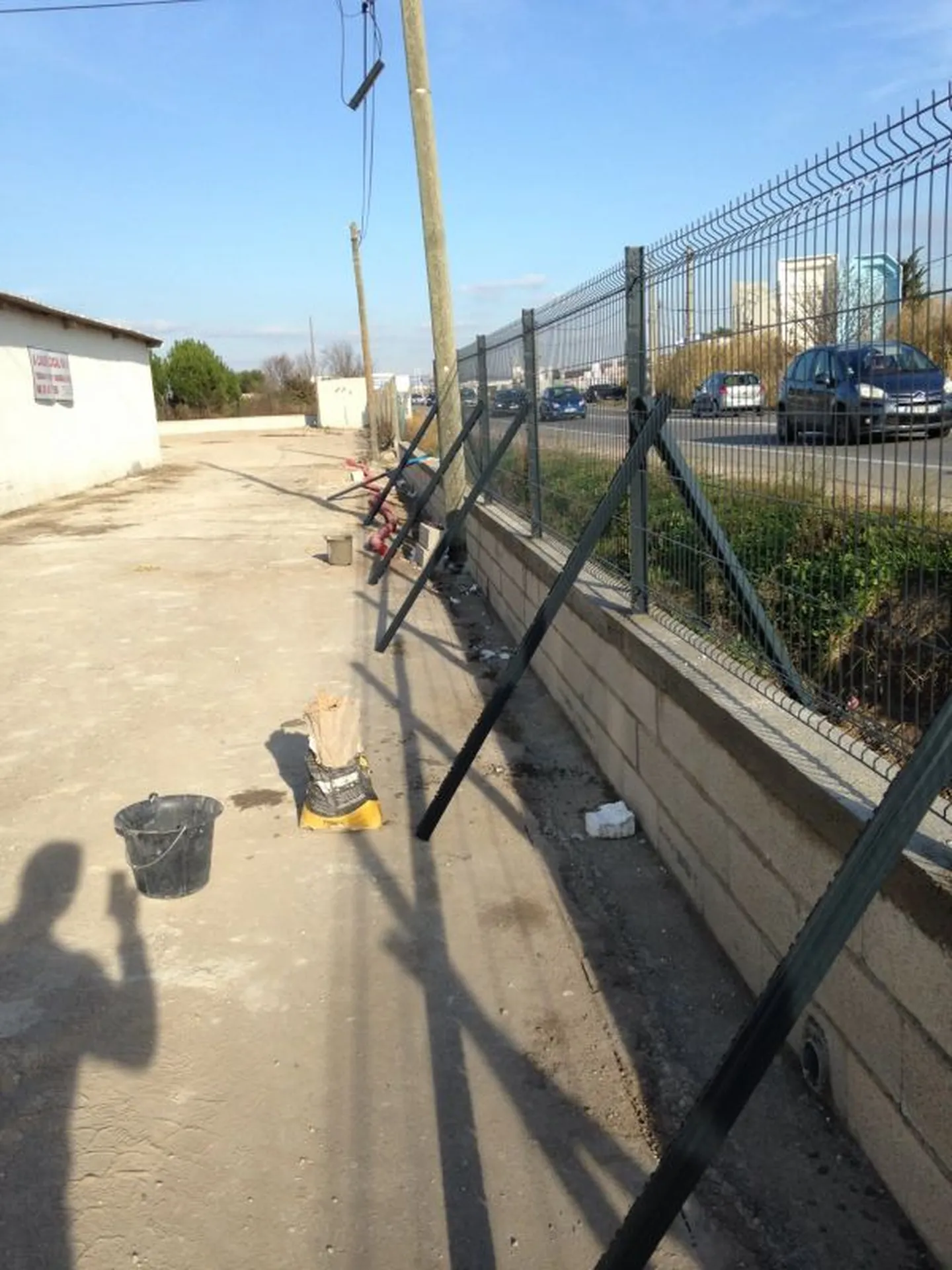 pose de panneaux soudé