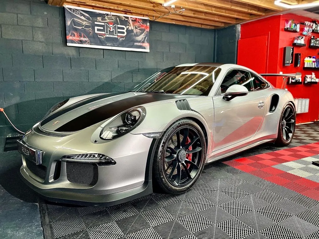 Protection automobile carrosserie paint protection film PPF Porsche 991 GT3 RS sur Lyon 