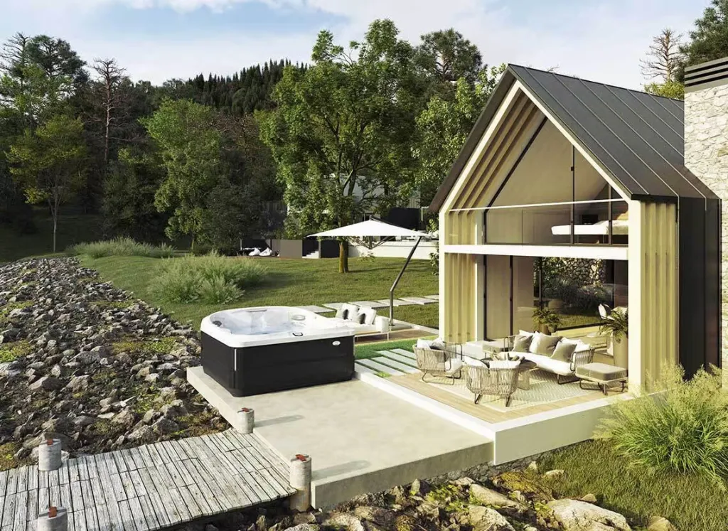 Spa 5-6 places J-485™ Collection J-400 : design haut de gamme et hydromassage puissant