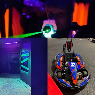 KARTING + LASER GAME