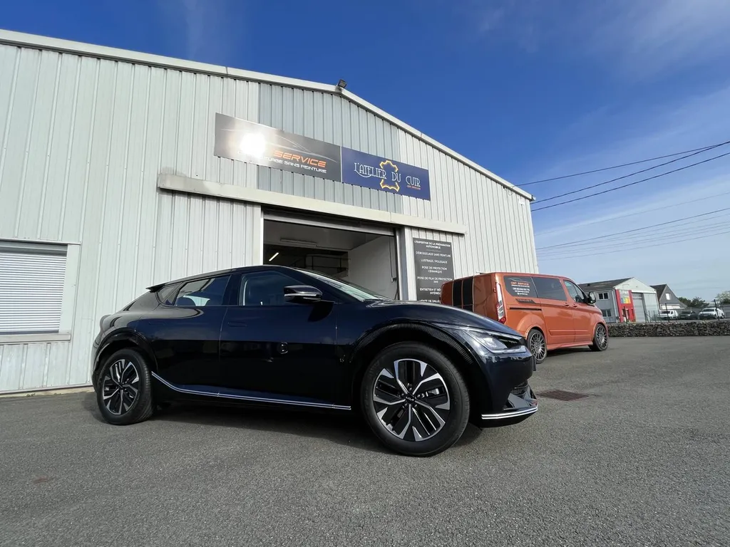 Protéger sa Kia EV6 grâce à la protection céramique Gtechniq - Le Mans (72)