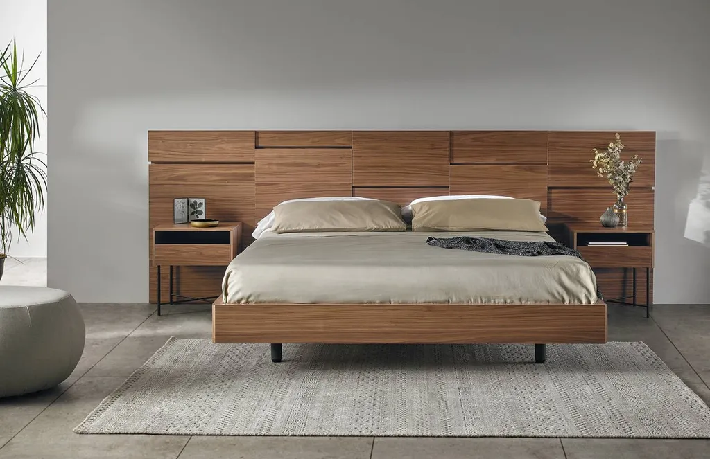 Tête de lit en bois design avec rangement 83400 Hyères var