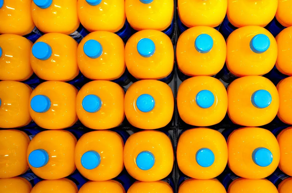 Transport de jus de fruits à température ambiante en Espagne