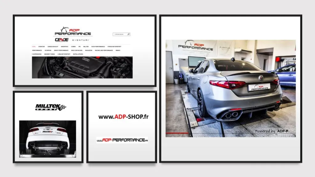 ADP PERFORMANCE, votre spécialiste et revendeur officiel des plus grandes marques d'échappements - Région PACA, Bouches du Rhone