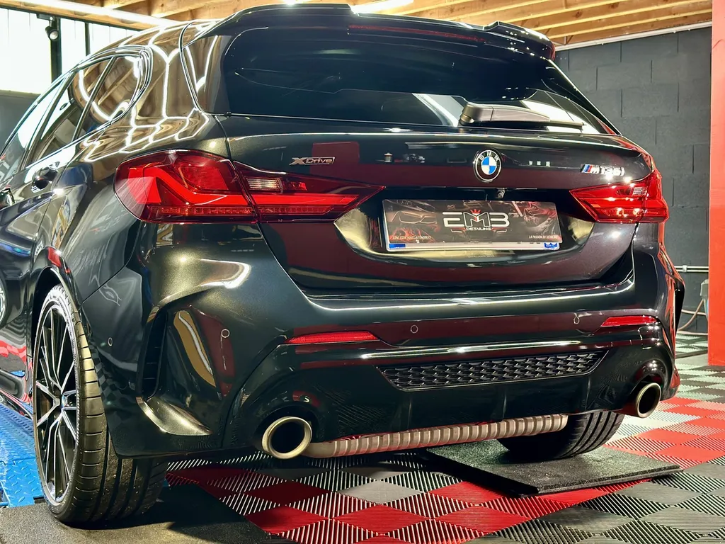 centre de DETAILING traitement céramique contre les micros rayures BMW 135 vaugneray 