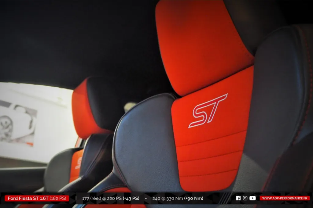 Reprogrammation moteur Montpellier - Ford Fiesta ST 1.6T 182cv - ADP Performance
