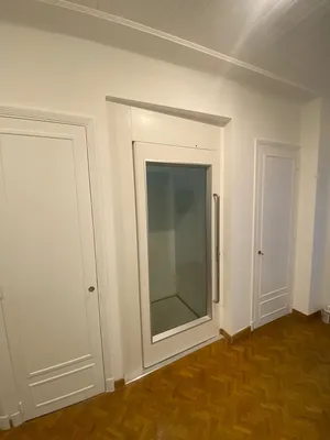 VU comme cela c'est simple, il semble que cet ascenseur de maison NAMILIFT PL501 à toujours été là dans cette maison marseillaise