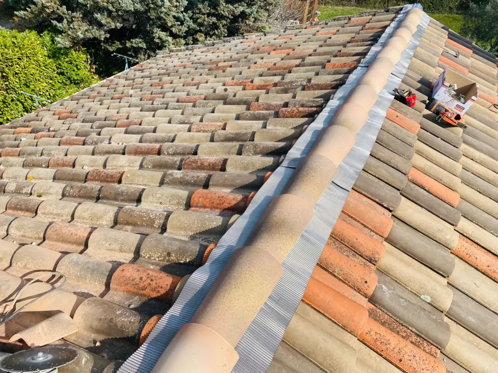 pose closoir et tuiles sur gardanne