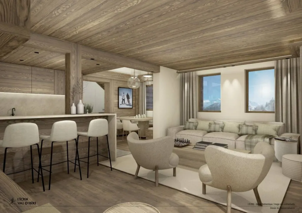 Appartements neufs de prestige entièrement équipées du T2 au T6 avec vues sur les montagnes à Val d'Isère (73150)