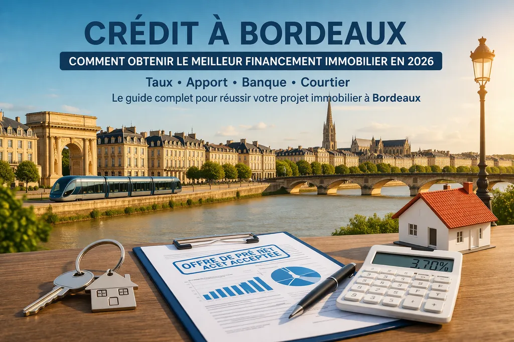 Crédit à Bordeaux : comment obtenir le meilleur financement immobilier en 2026