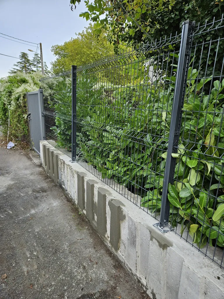 Devis pour remise en état de muret et de grillage d'une copropriété à Lyon après une dégradation de la peinture