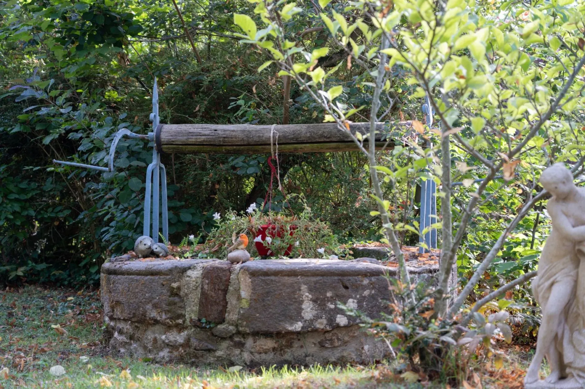 maison à vendre en campagne avec un puit en sarthe