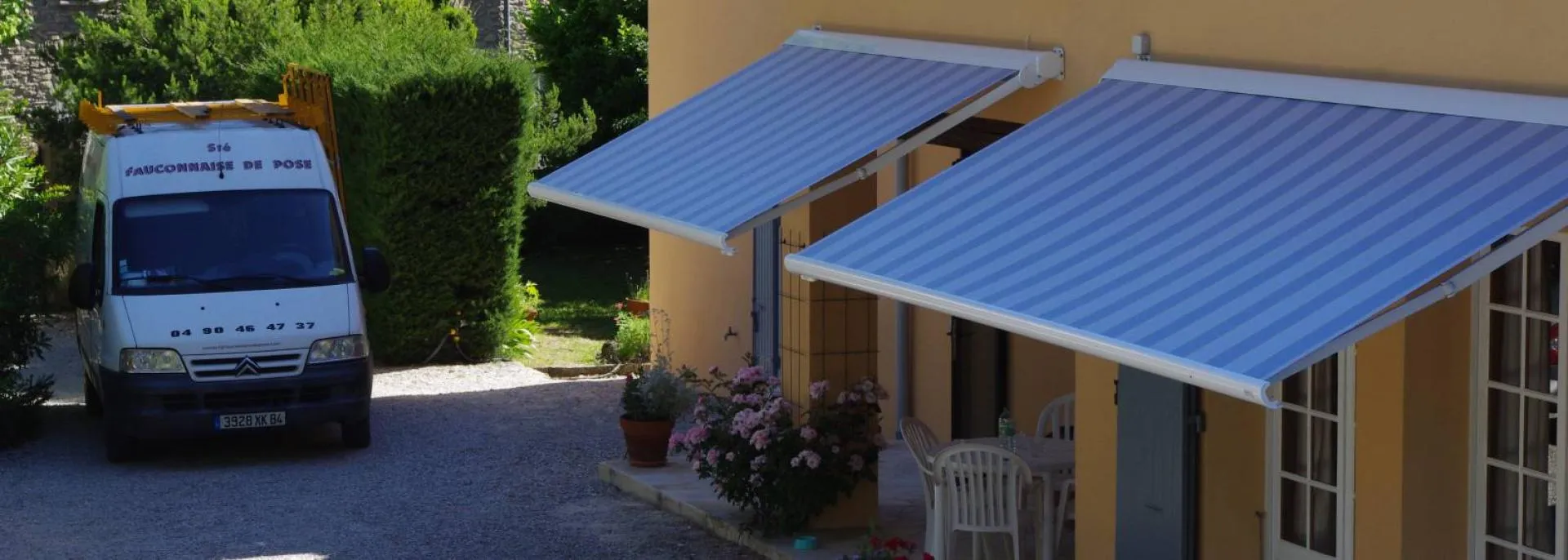 Stores banne Malaucène