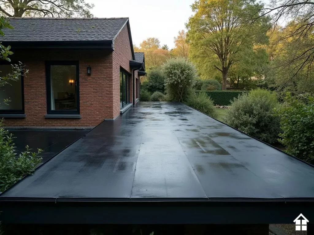 Étanchéité de toiture terrasse EPDM autour d’Amiens dans la Somme.