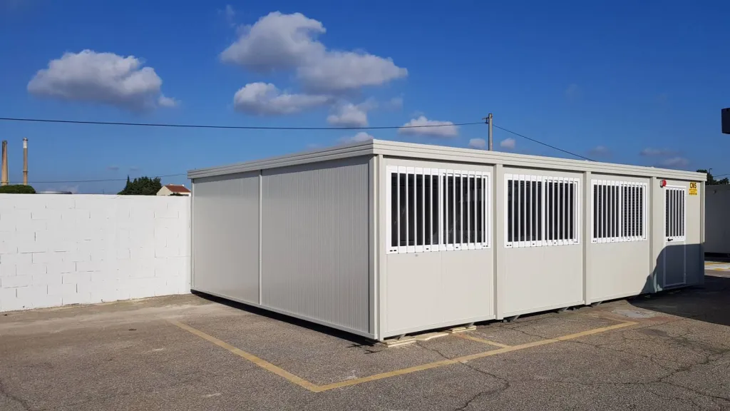 Location de module de chantier pour l'entreprise Soprovise à Boulbon proche d'Avignon