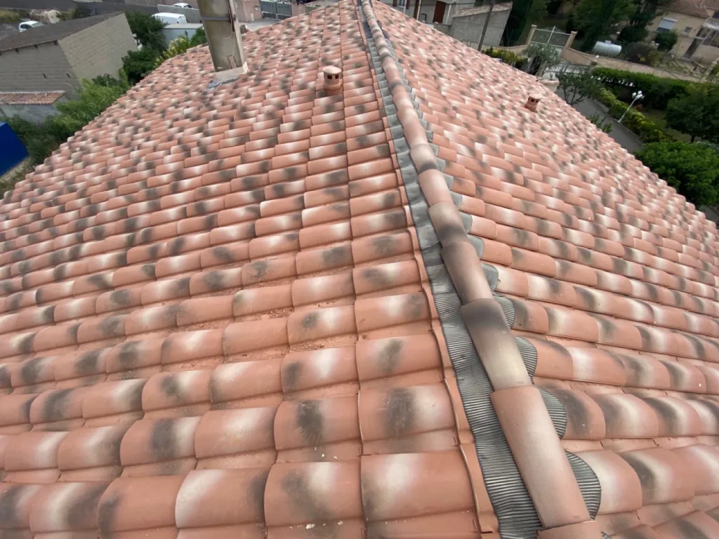 Changement d’une toiture de maison en tuiles Abeilles sur Martigues