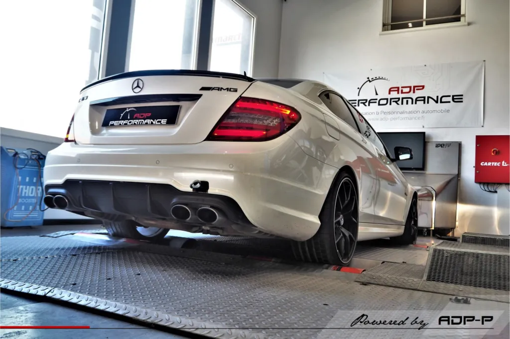 Reprogrammation moteur Avignon - Mercedes C63 AMG 457cv - ADP Performance