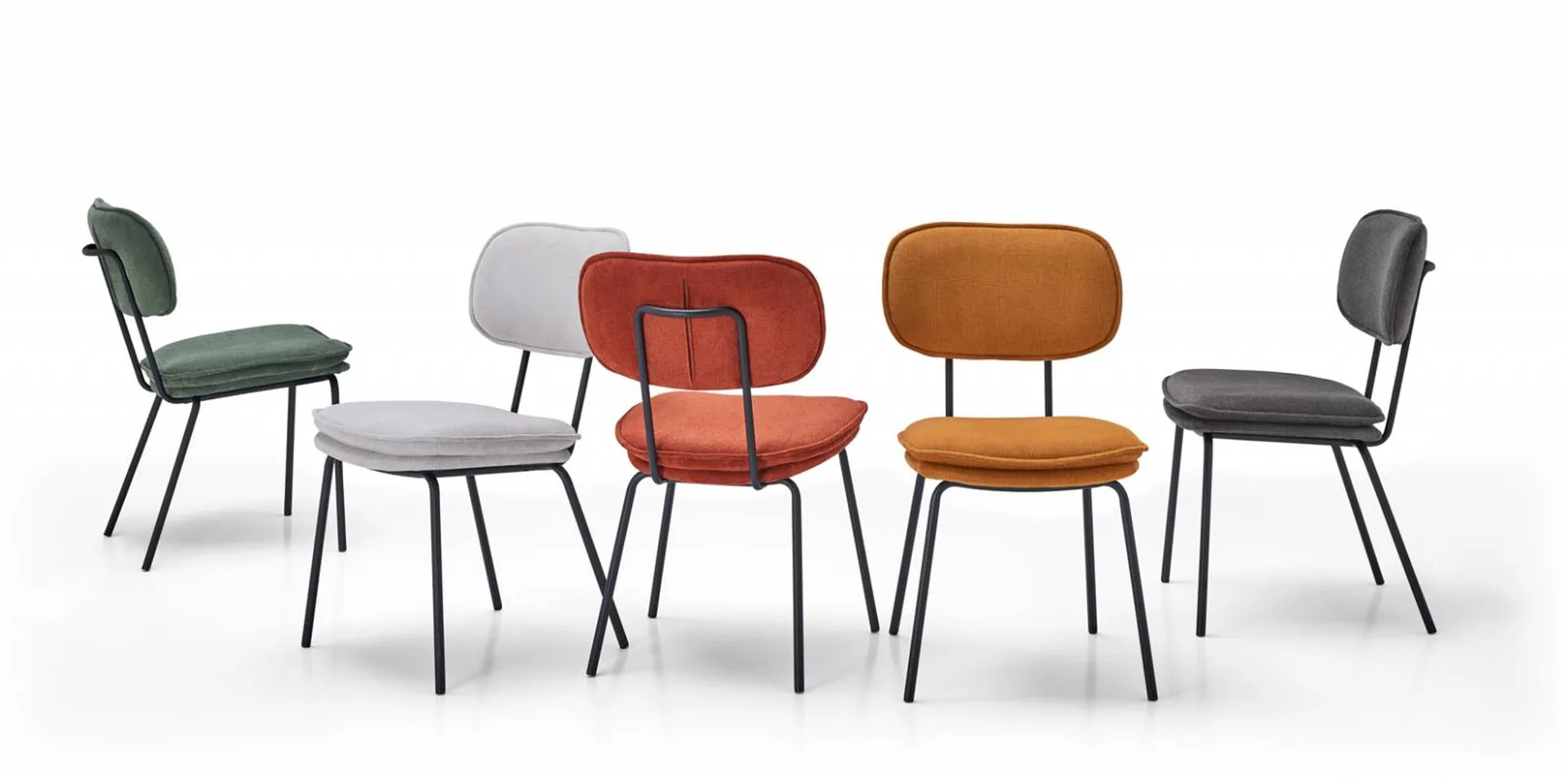 Vente de chaise tissu HONEY de fabrication Française