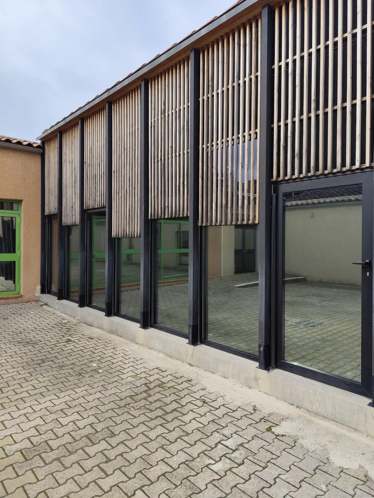 POSE DE FILM ANTI VIS A VIS ASPECT MIROIR ECOLE MATERNELLE MARSEILLE