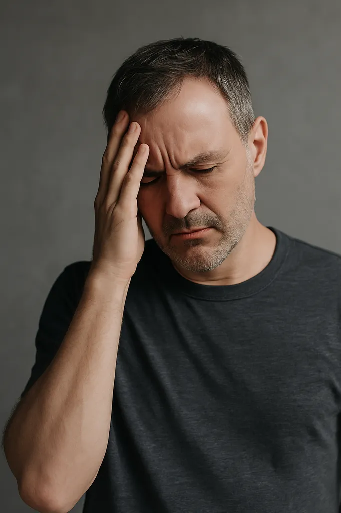 personne souffrant d'un traumatisme crânien