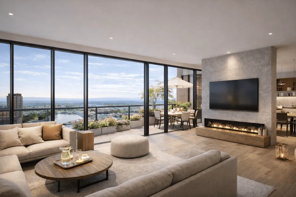 Appartement neuf Strasbourg Citadelle haut standing avec vue panoramique exceptionnelle, terrasses et prestations premium du studio au 4 pièces