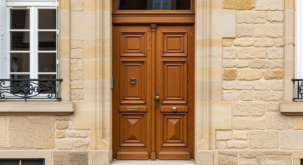 Choisir une porte d'entrée classique en bois ou aluminium pour valoriser la façade de votre maison à Mulhouse et dans le Haut-Rhin