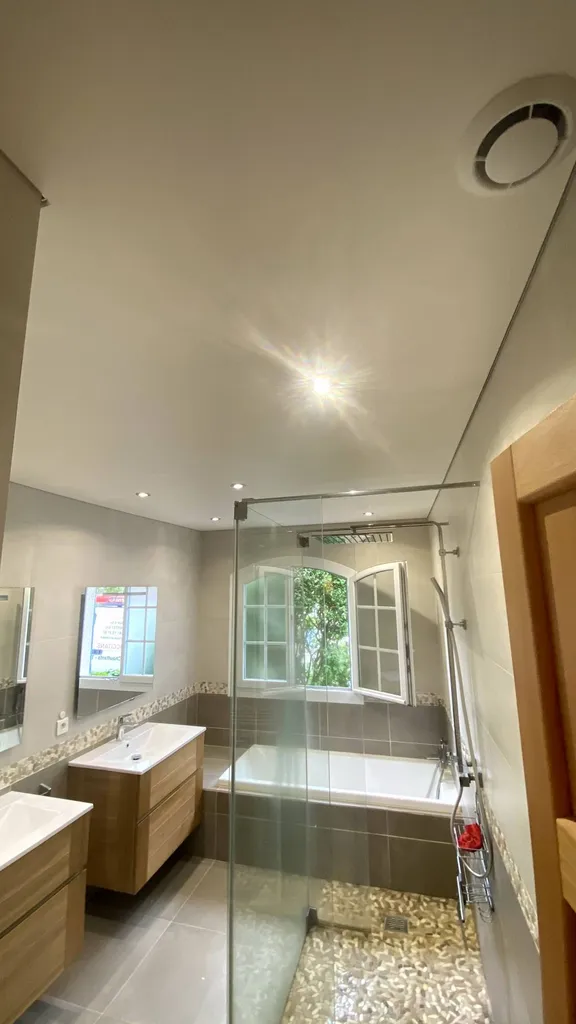 Comment réparer un plafond écaillé ? Grâce au plafond tendu BARRISOL - by Plafonds Tendus Occitans Mauzac