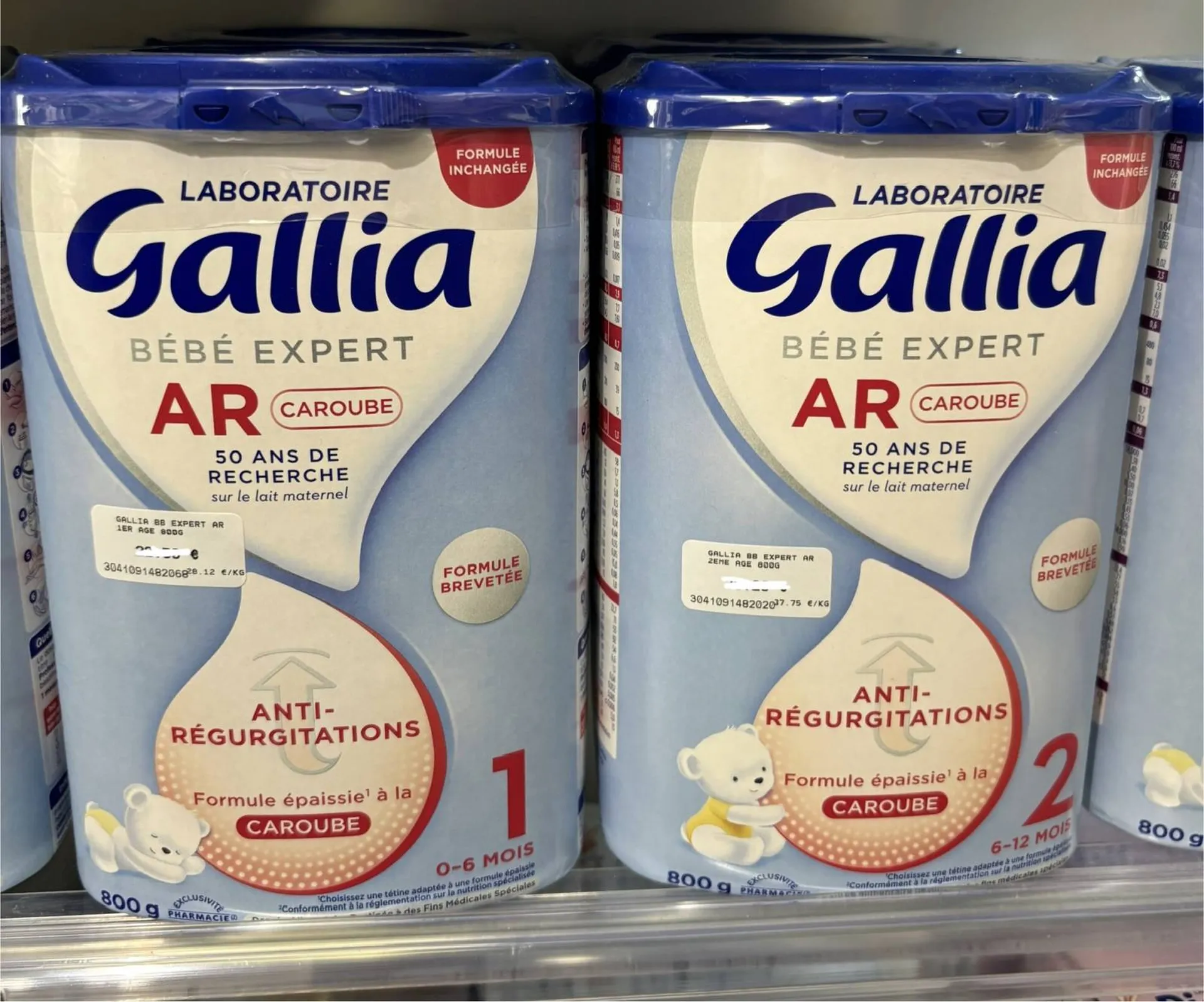GALLIA BEBE EXPERT AR AMIDON 