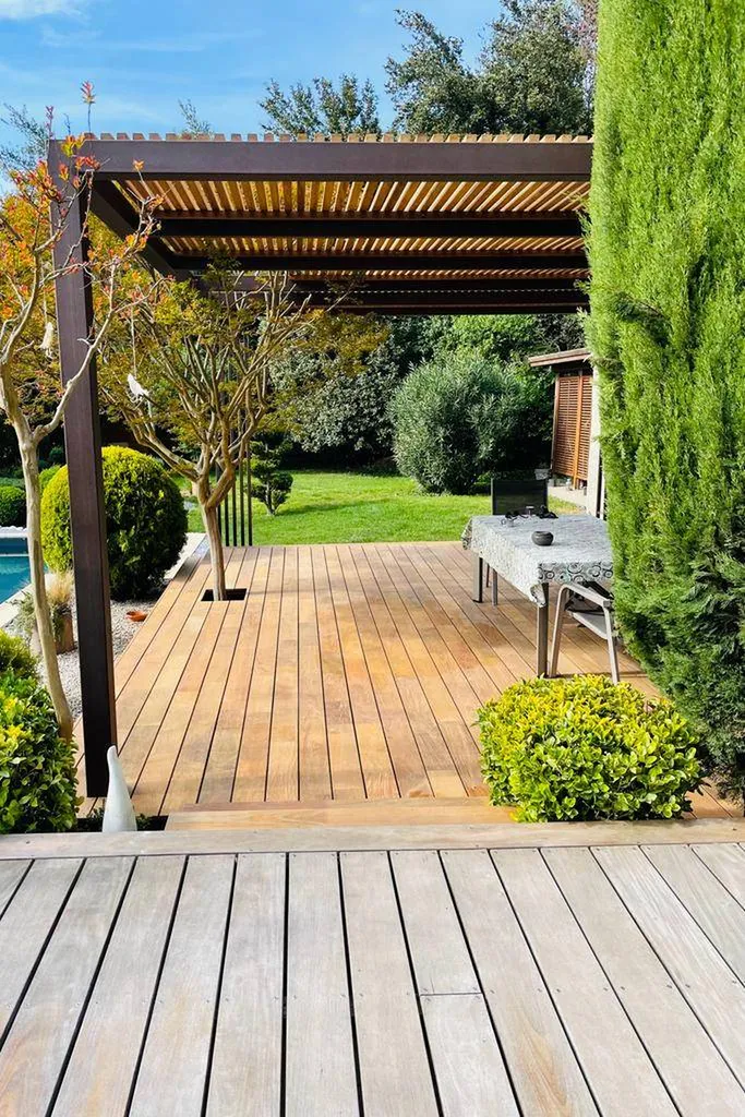 pergola sur mesure ferronnerie d'art