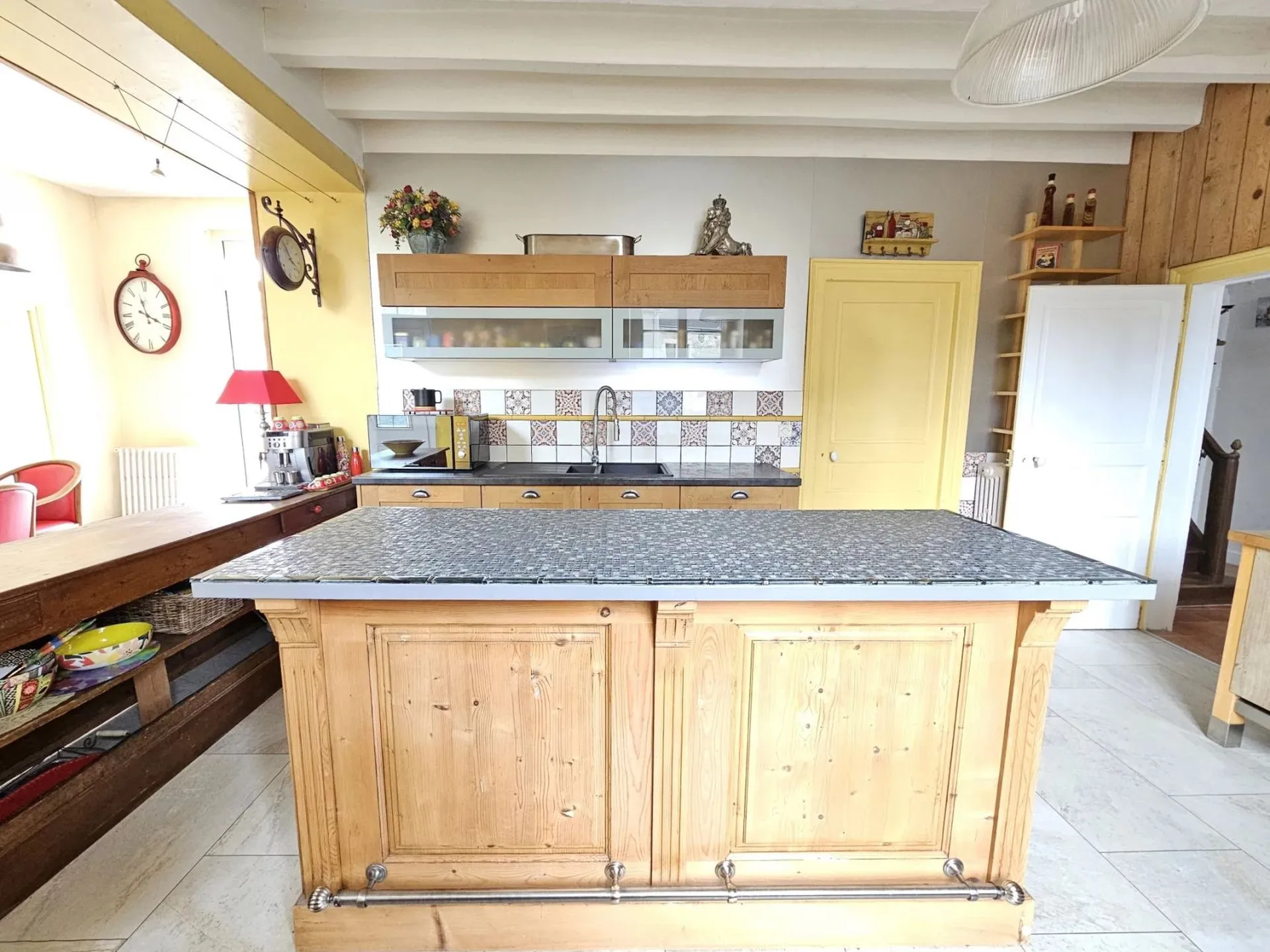 maison de famille à vendre en campagne en sarthe avec 5 chambres
