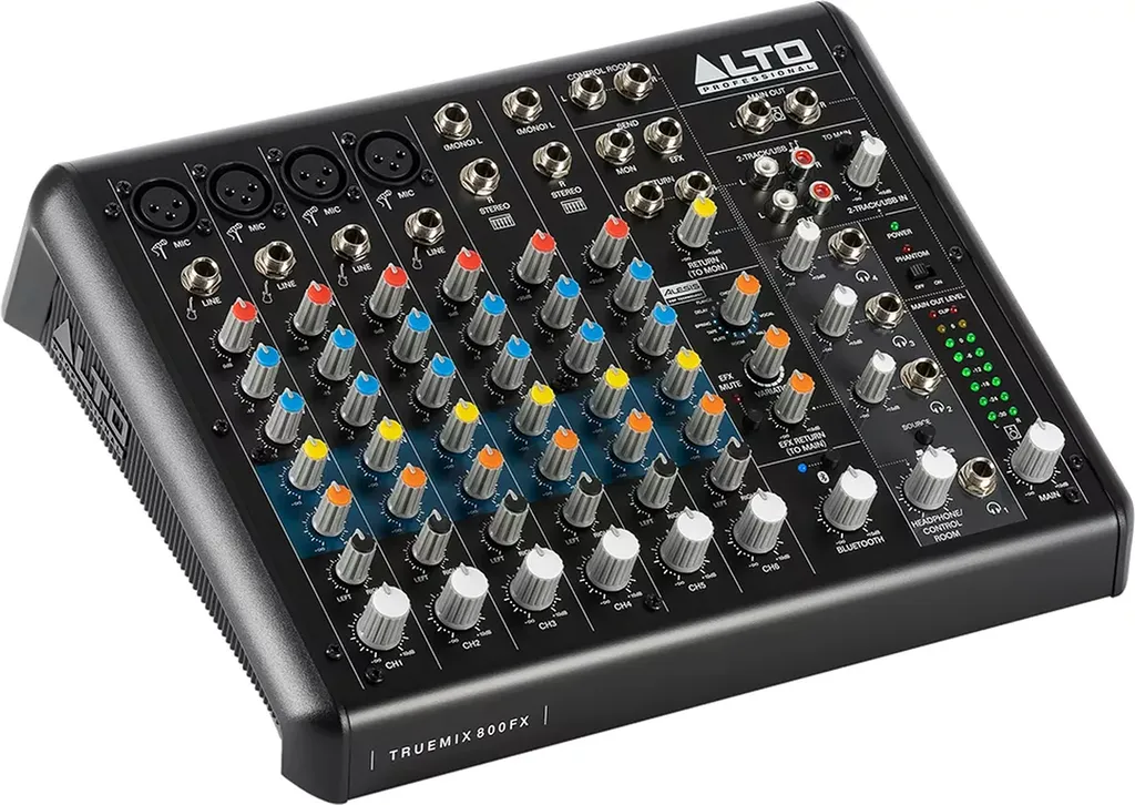 Console de mixage 8 canaux USB Bluetooth et FX